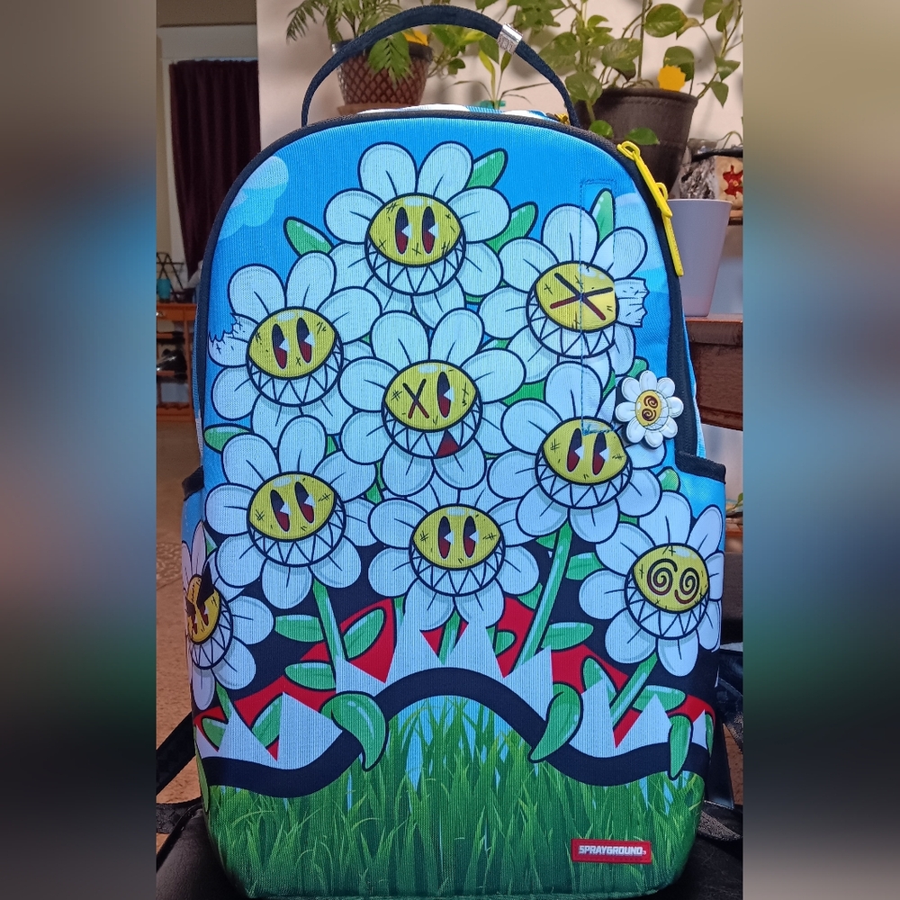 Sprayground Limited Edition Crazy Daisy Backpack
